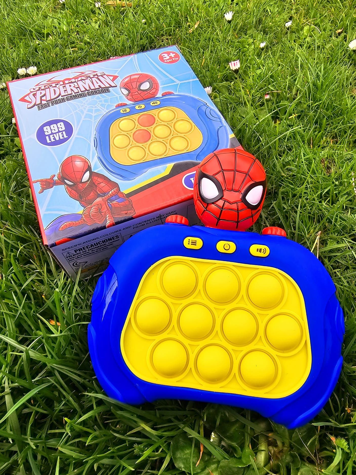 Nowa super gra dla dzieci PopIt Spider-Man - zabawki