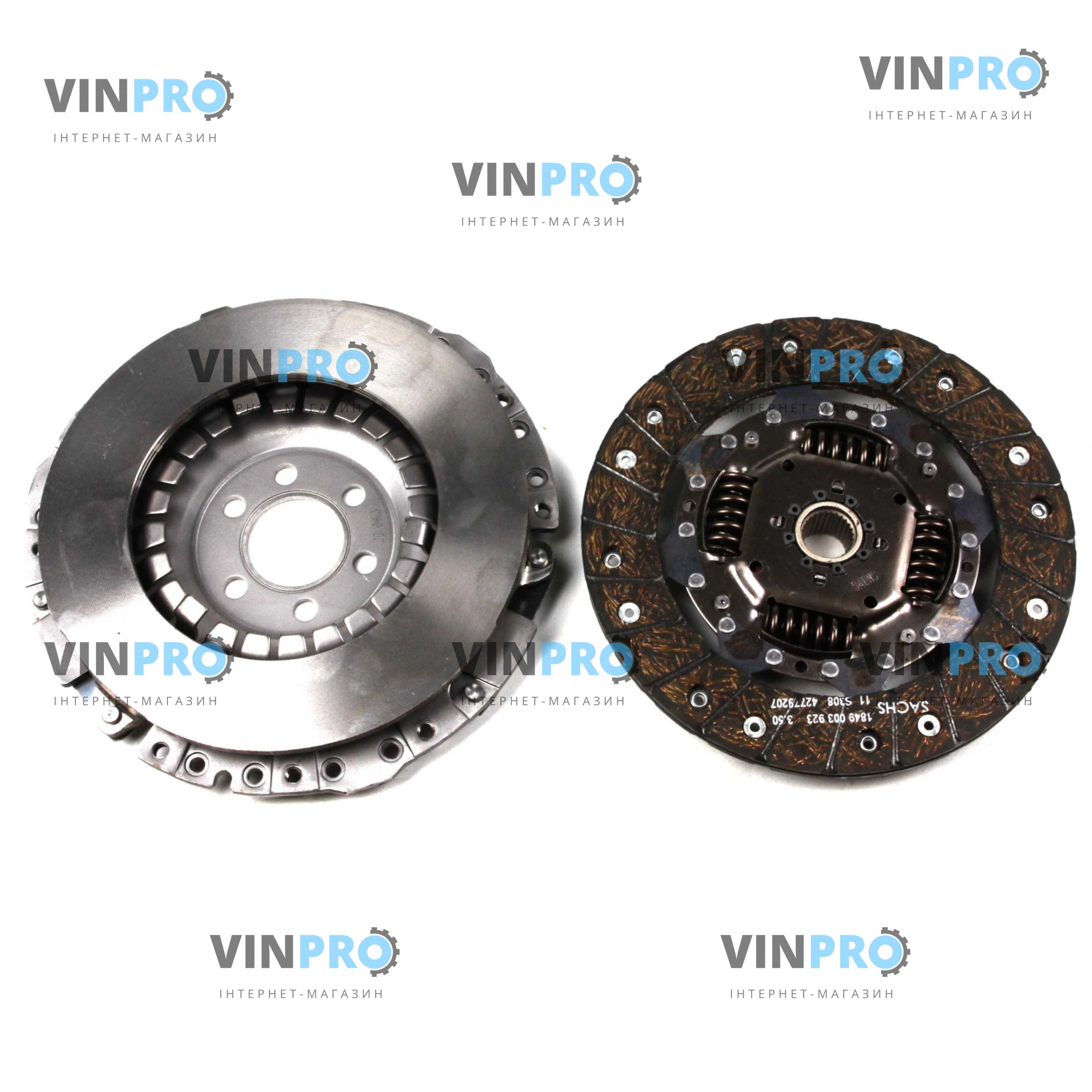 Комплект зчеплення VW Caddy II 1.9SDI 95-04.