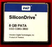 Знижка! WD, Virtium,  8GB PATA Compact Flash SLC