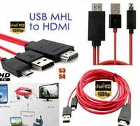 Адаптер, кабель с телефона на ТВ Micro USB vers HDMI 1080P HD Samsung