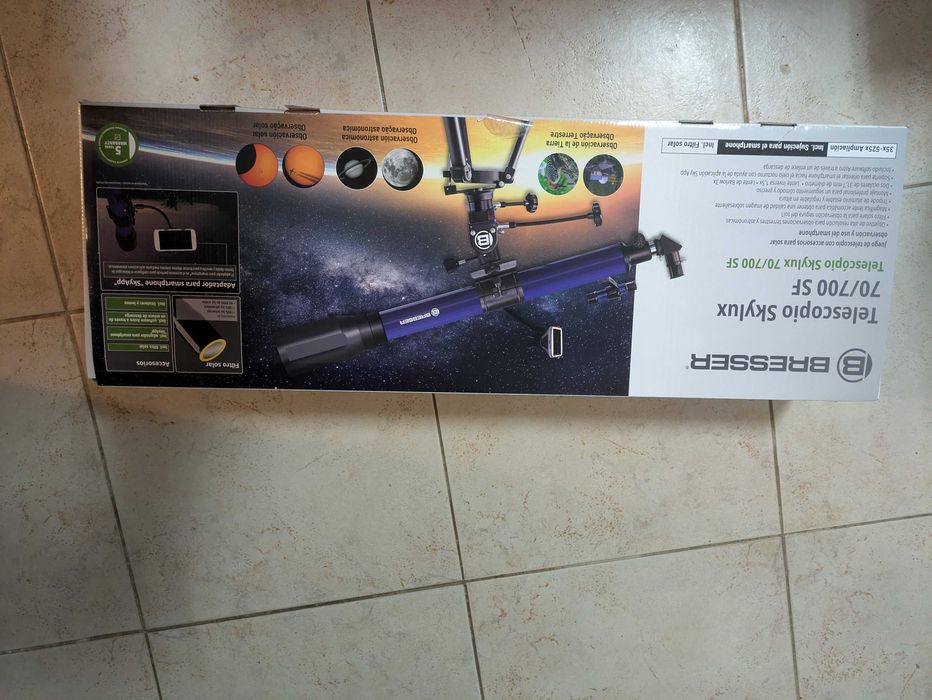 Telescópio Bresser 70/700 como novo