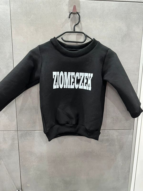 Nowa czarna ocieplana bluza dziecięca ziomeczek psi patrol chase 104