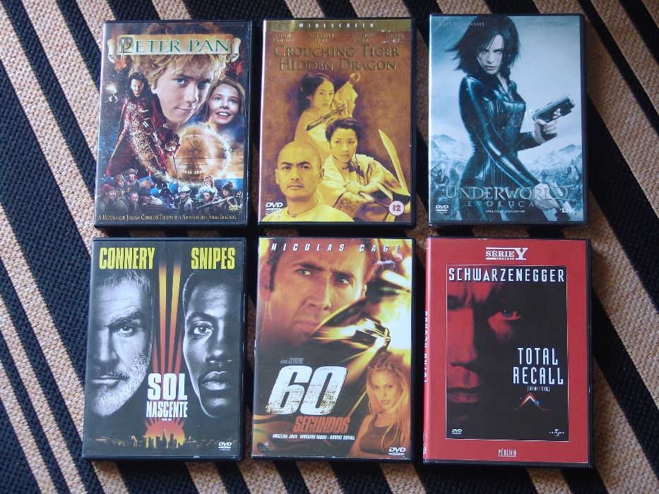 [DVDs/Filmes/22 Títulos]