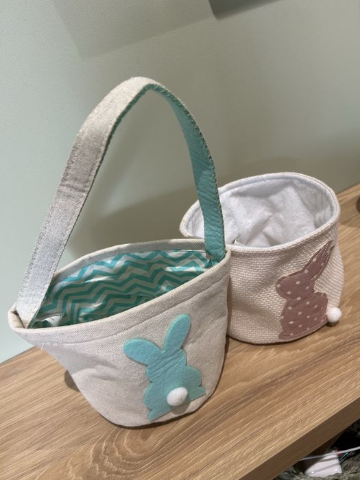 Zestaw 2 koszyczków wielkanocnych