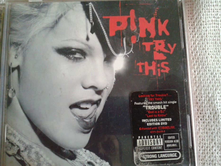 Pink - Try This CD+DVD + Pink - Missundaztood CD