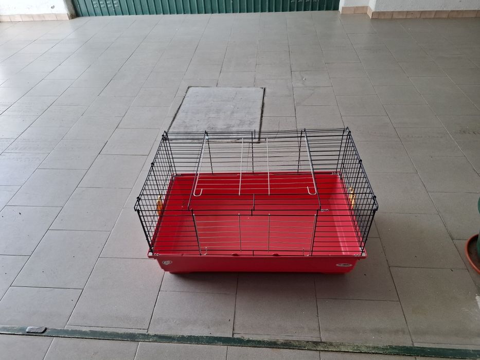 Jaula de transporte para cães e gatos 80/47cm - para o carro