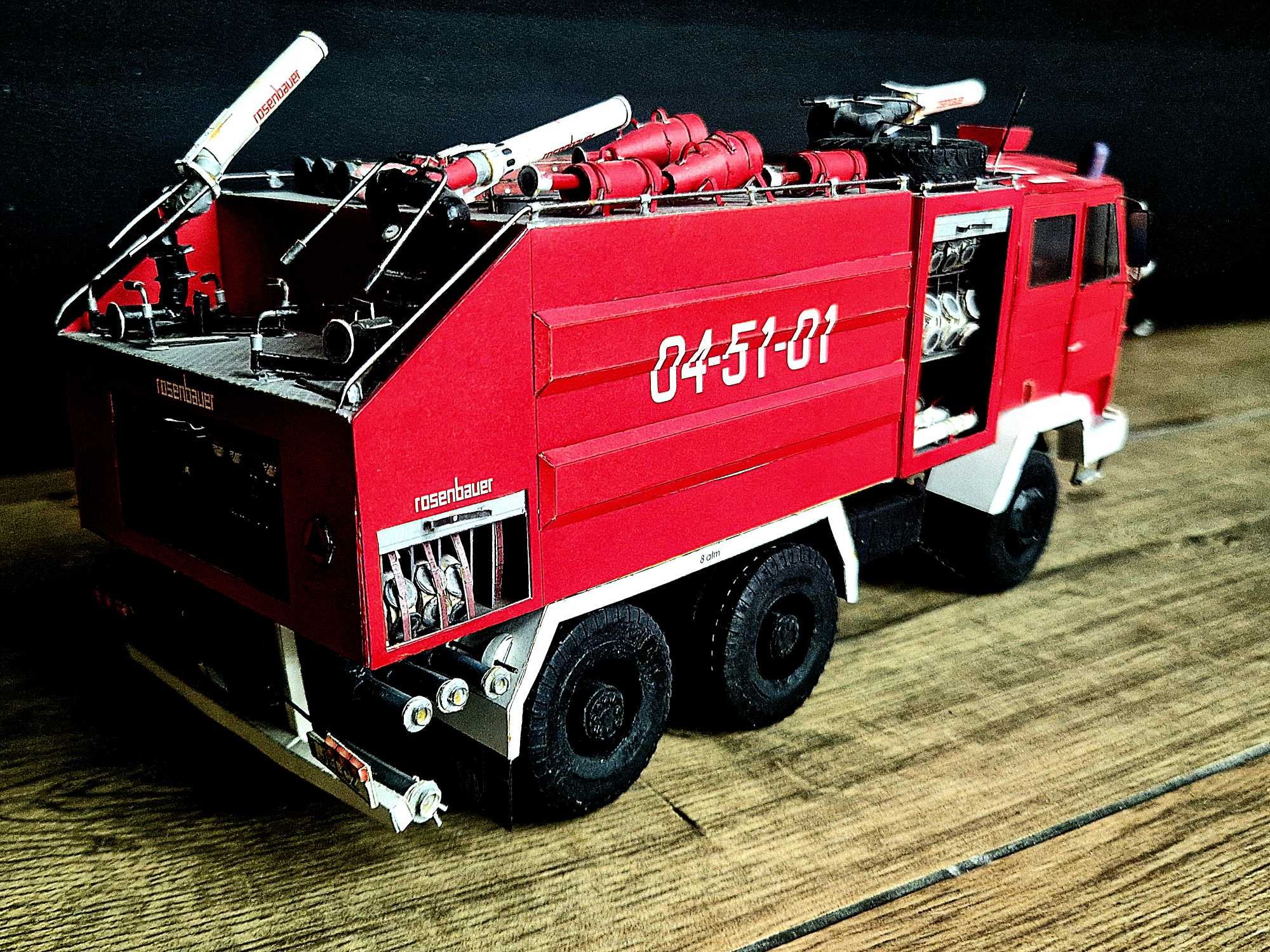Model wozu strażackiego Jelcz GCBA. 1000h pracy modelarskiej.