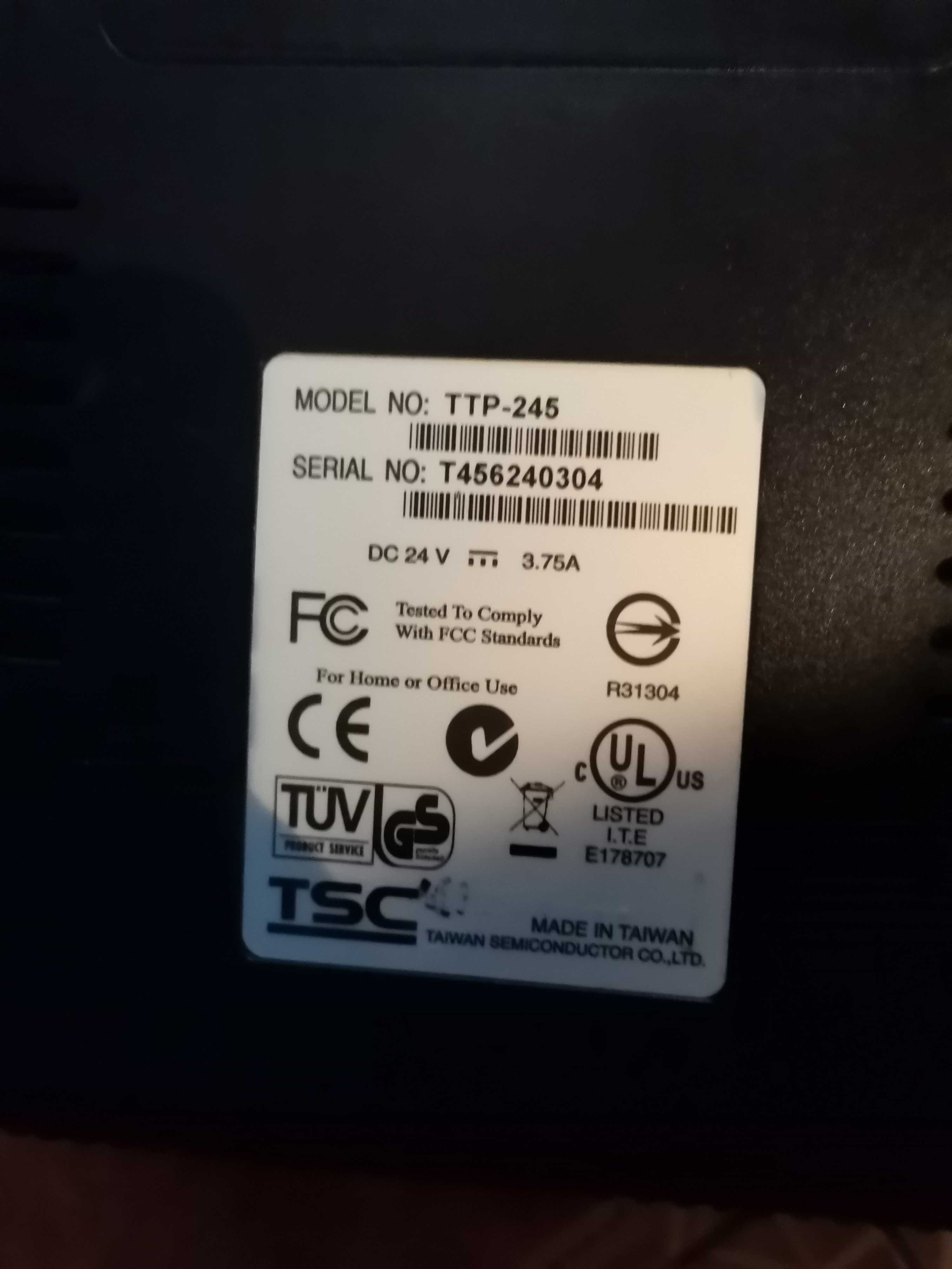 Описание принтера этикеток TSC TTP-245с