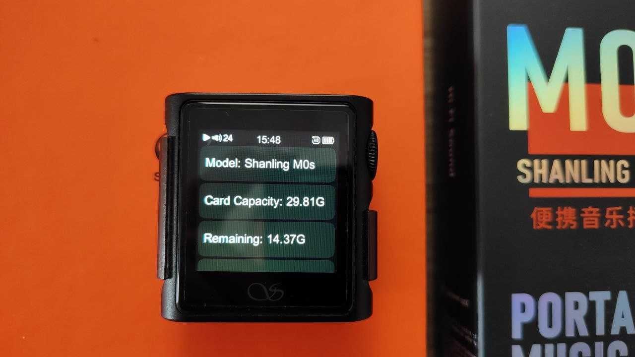 Shanling m0s - Hi Rez portable flac mp3 LDAC bluetooth player
