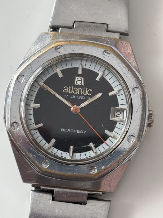 Atlantic Bechboy, 17jewels, średnica 38mm bez koronki, w oryginale