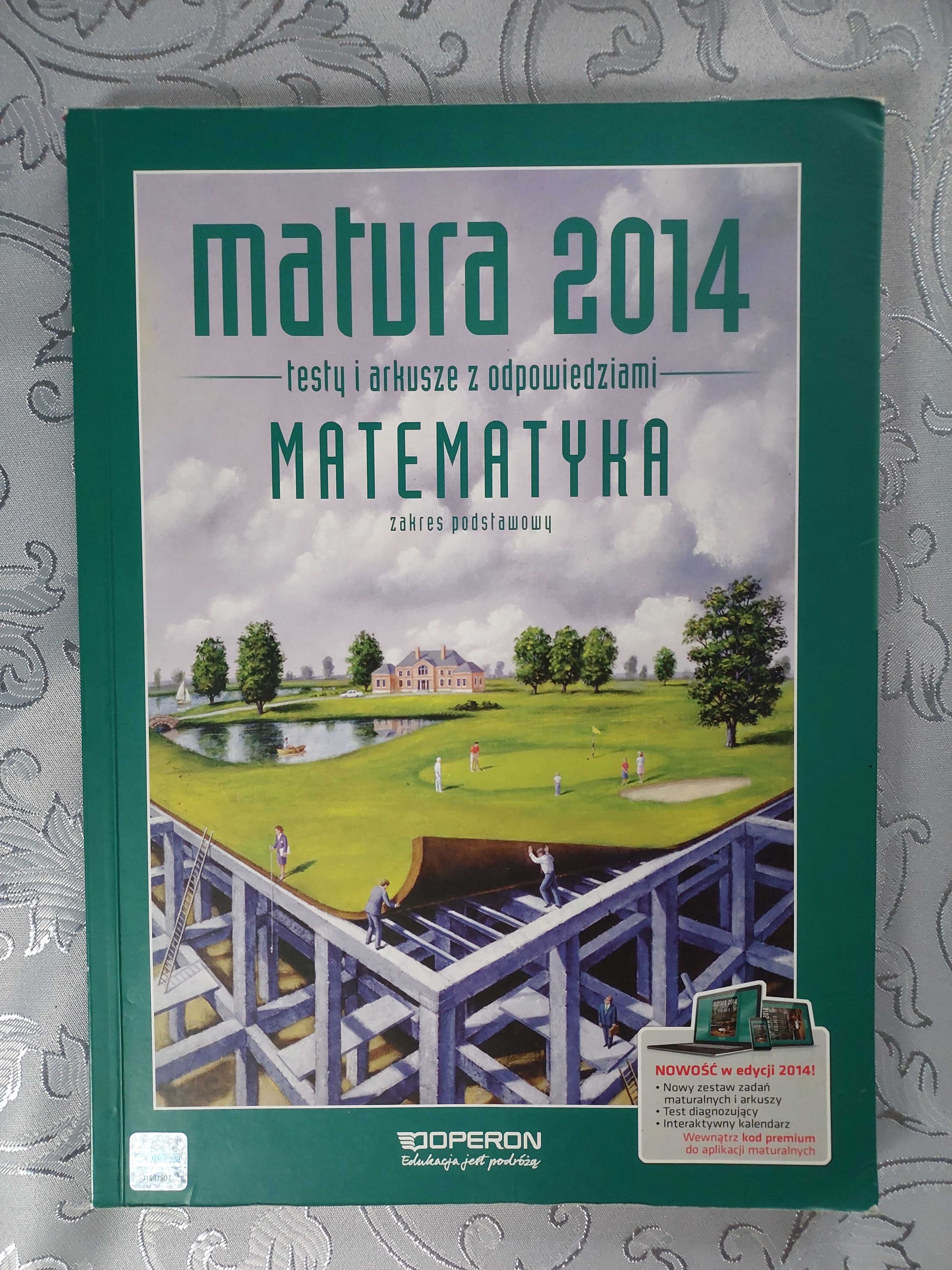 Matematyka- matura 2014- testy i arkusze- poziom podstawowy- Operon