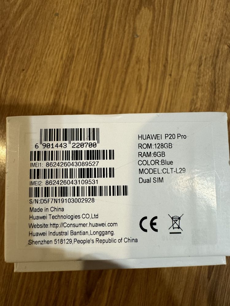 Huawei P20 PRO 128GB BLUE