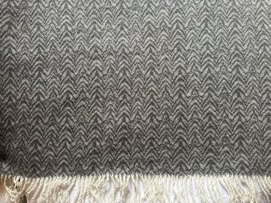 Теплый шерстяной плед 100% шерсть