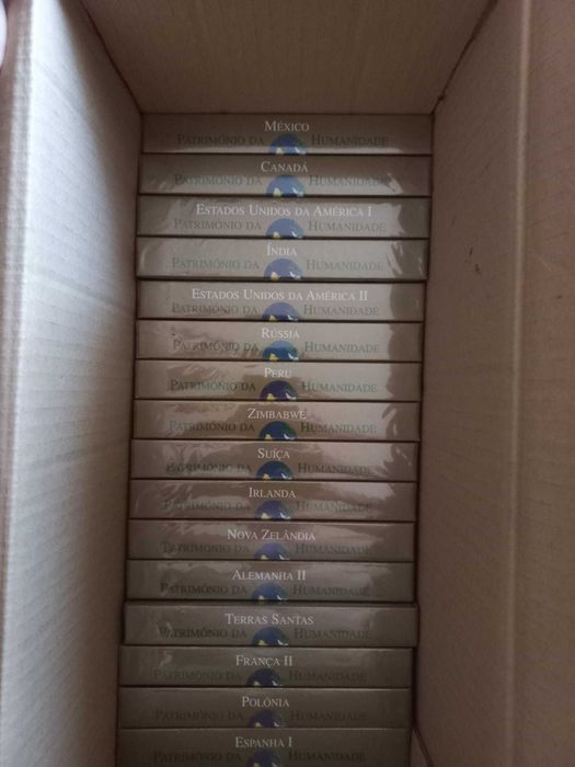 50 Cassetes VHS- Património da Humanidade