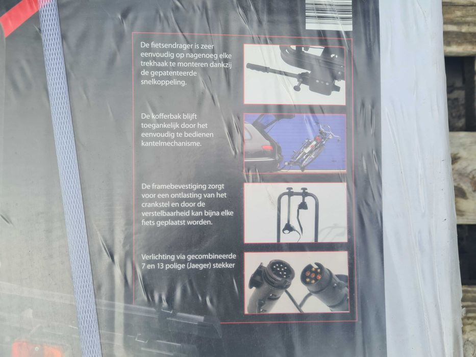 Bagażnik na 2 rowery. 50kg. NOWY.