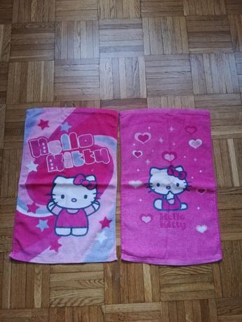 Ręczniki  Hello Kitty Minnie i Arielka