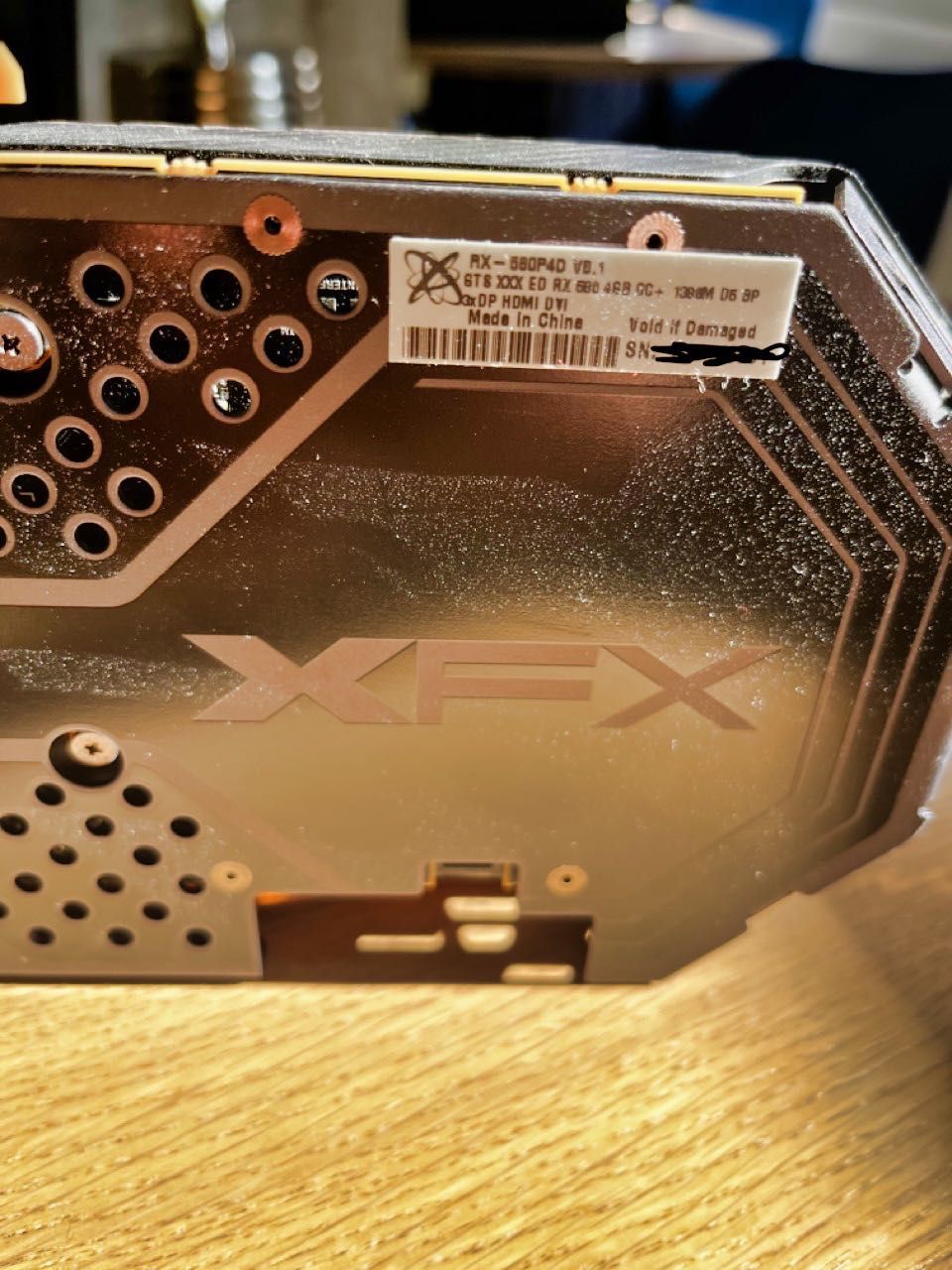 Karta graficzna XFX Radeon 580 4GB GTS OC