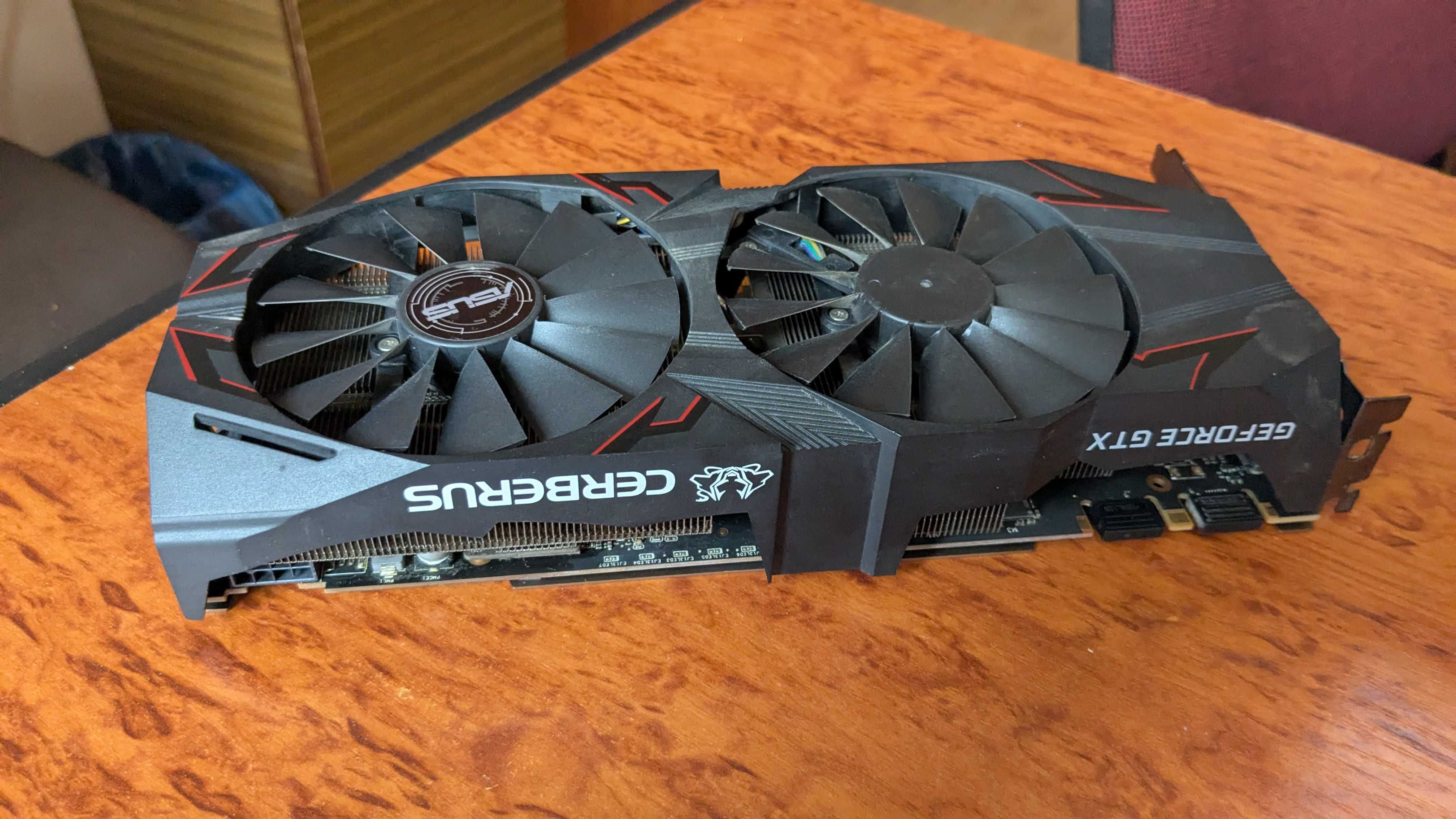 Відеокарта Asus PCI-Ex GeForce GTX 1070 Ti Cerberus 8GB GDDR5