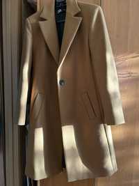 Пальто Zara жіноче коричневе