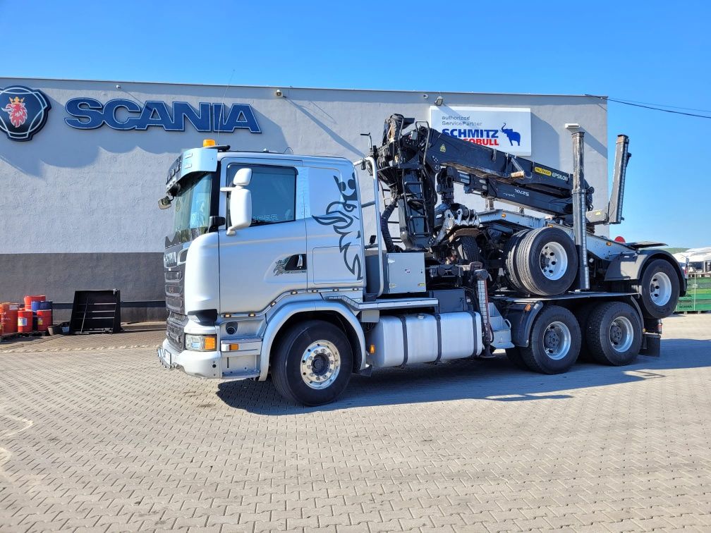 Scania V8-R730-Do drewna