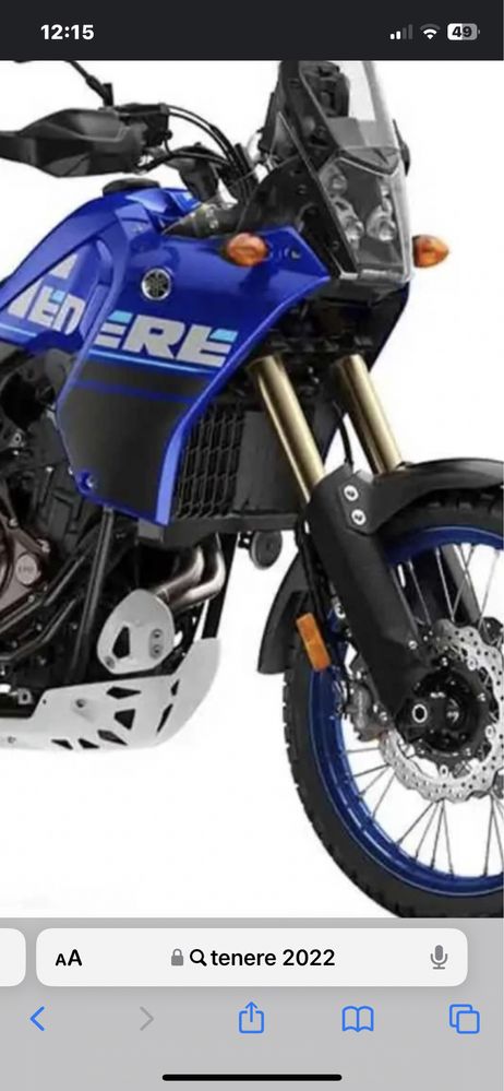 Proteção de radiador Yamaha Teneré 700  T7