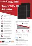 panel fotowoltaiczny 455W Sunova Longi Jinko  250 brutto