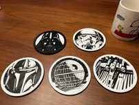 Podstawki pod kubek Star Wars – zestaw 5 szt.