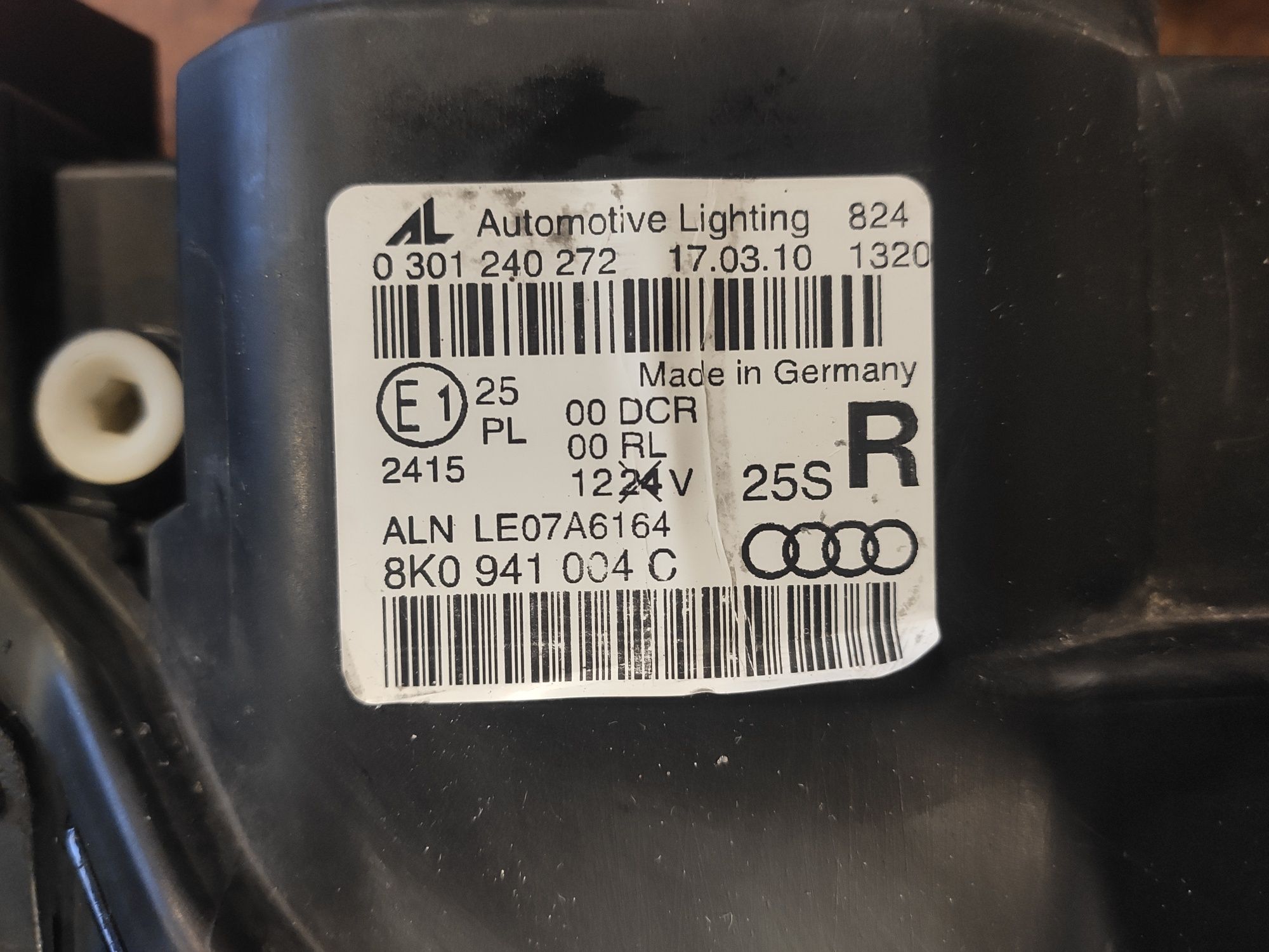 Lampa Audi A4 B8 LED oryginalna
