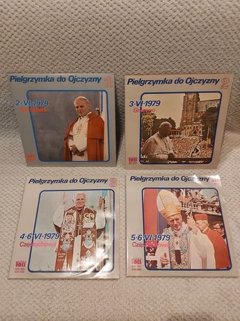 Jan Paweł II Papież Pielgrzymka Do Ojczyzny winyl komplet  1979
