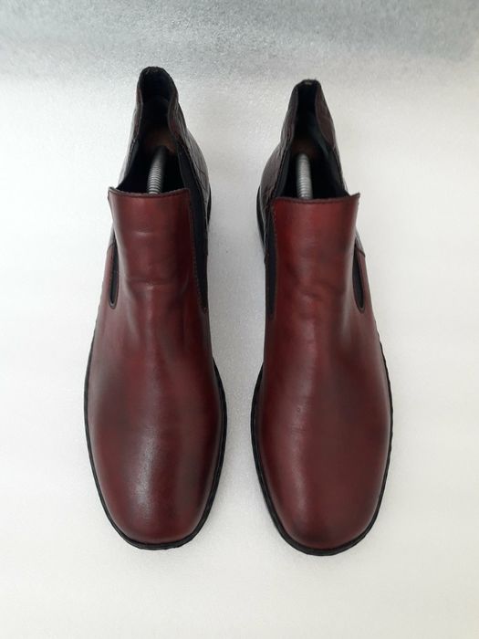 Rieker шкіряні м'які утеплені черевики 39 р