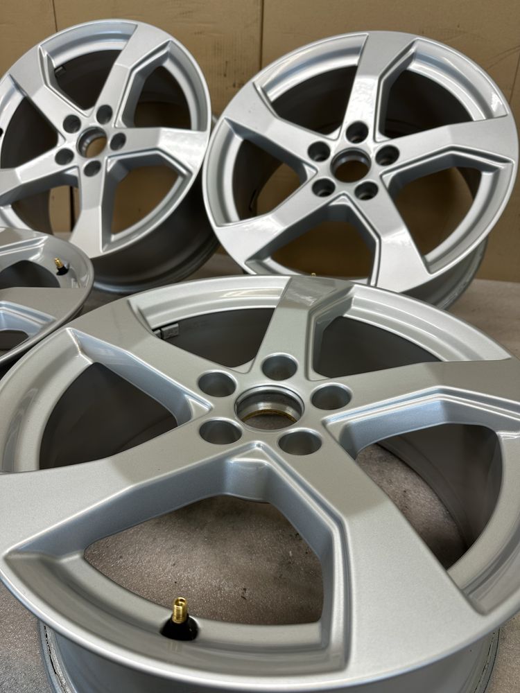 Alufelgi oryg Audi 17 cali 5x112, ET43 VW Skoda Seat Stan bardzo dobry