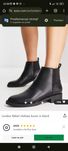 Botki czarne skórzane London Rebel 38
