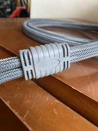 Chinch rca Cabletech Gold w oplocie rewelacyjne kable