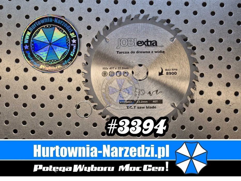 Tarcza do drewna z Widią TCT 160mm 40T tarcza do drewna 160mm 40 zębów