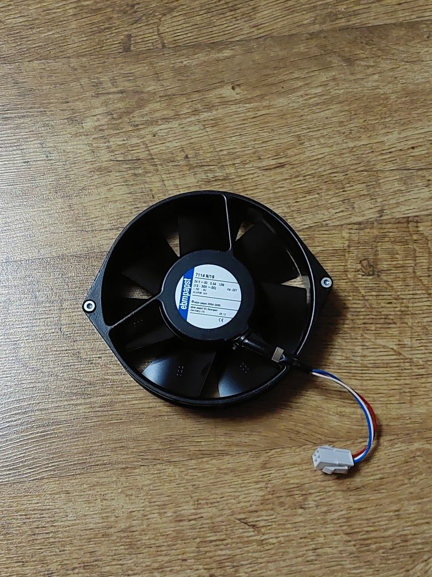 Високотемпературний осьовий вентилятор EBM Papst 7114N DC 24V 12W