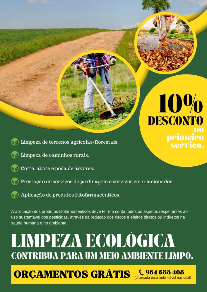 Limpeza de terrenos