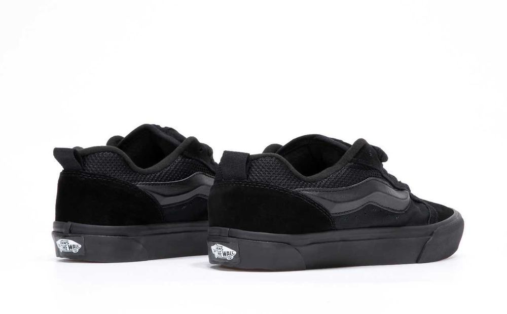 Женские / мужские кеды Vans KNU Skool Black White кроссовки ванс кеди