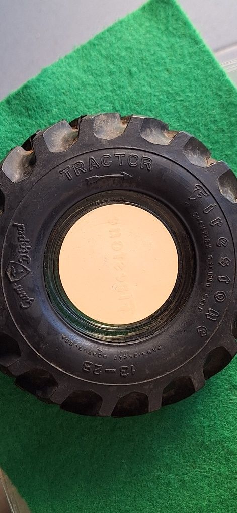 Cinzeiro firestone pneu borracha