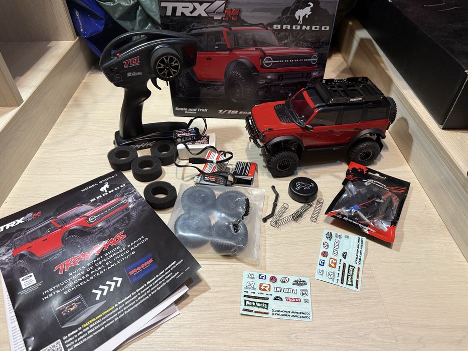 Продам радиоуправляемую модель Traxxas TRX-4M 1:18 на тюнинге