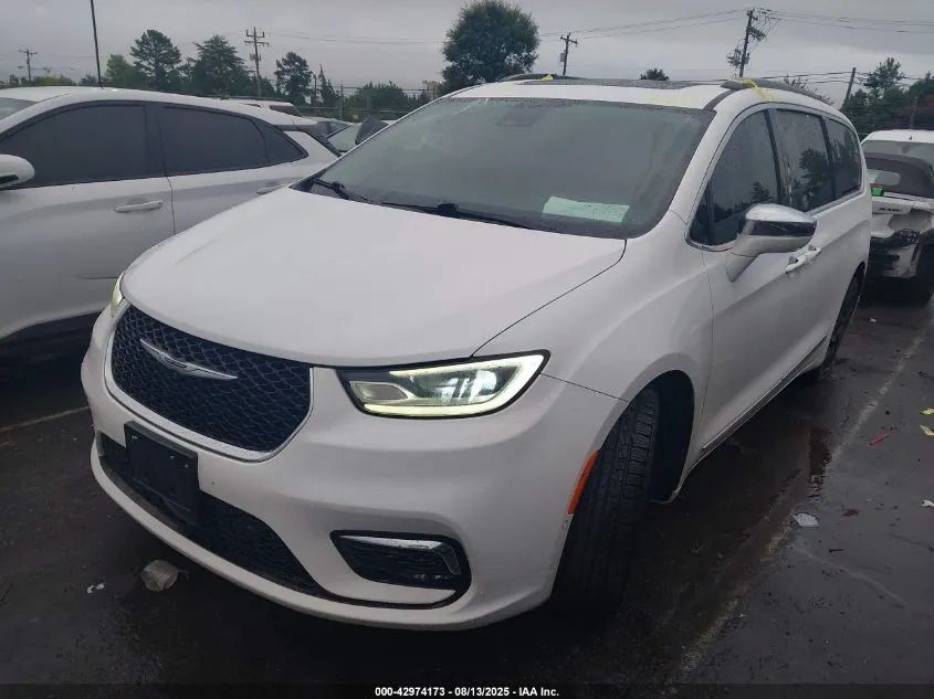 Chrysler Pacifica Pacifica LIFT Limited 2022r. Radar, Kamera 360, Skóra