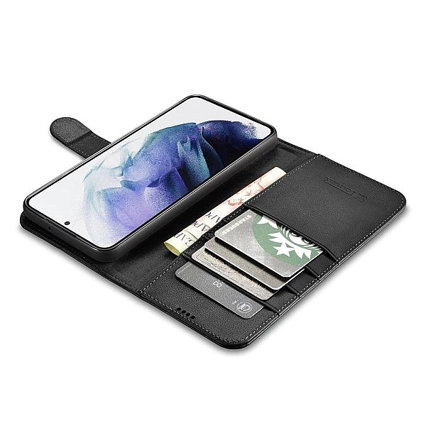 Etui ICarer Haitang Leather Wallet Case do Samsung Galaxy S22 Plus cza