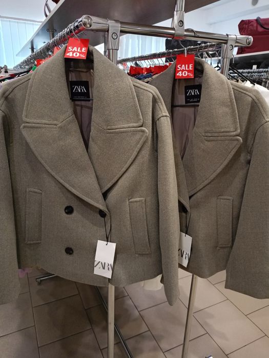 Пальто zara  xs, s, m