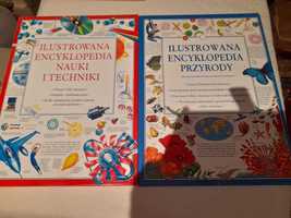 2x Ilustrowana encyklopedia przyrody, nauki i techniki