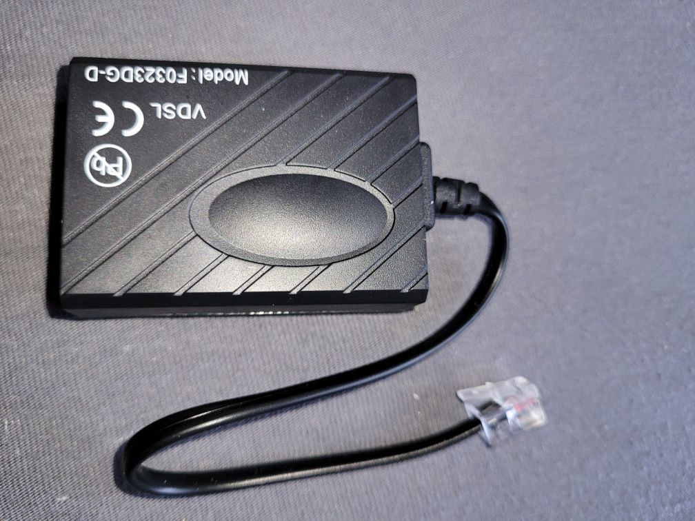 Splitter VDSL F0323DG-D + gratis Filtr telefon modem VDSL F0302DG-B