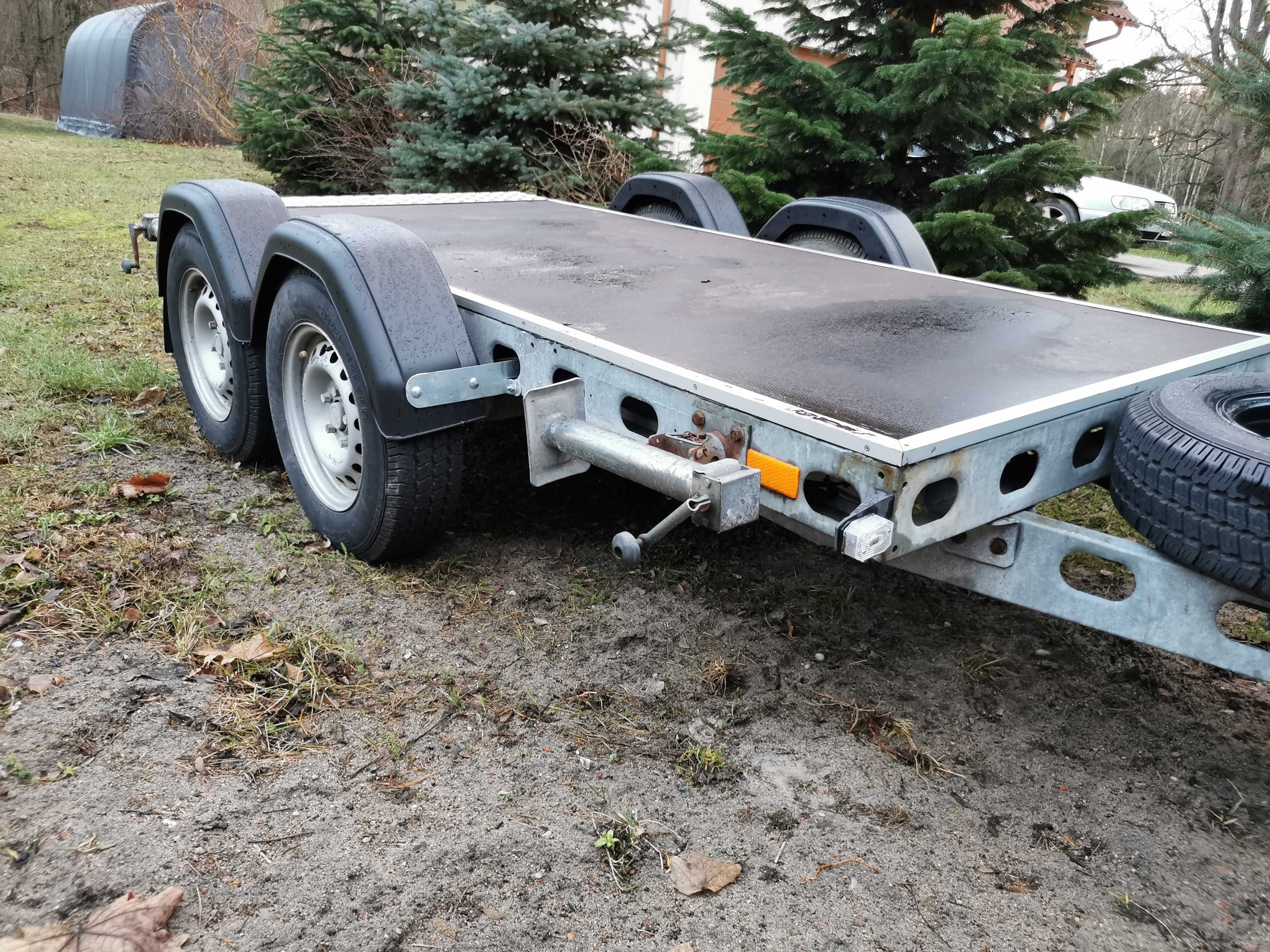 Laweta platforma przyczepa 2000kg do Quada , mini koparki mocna