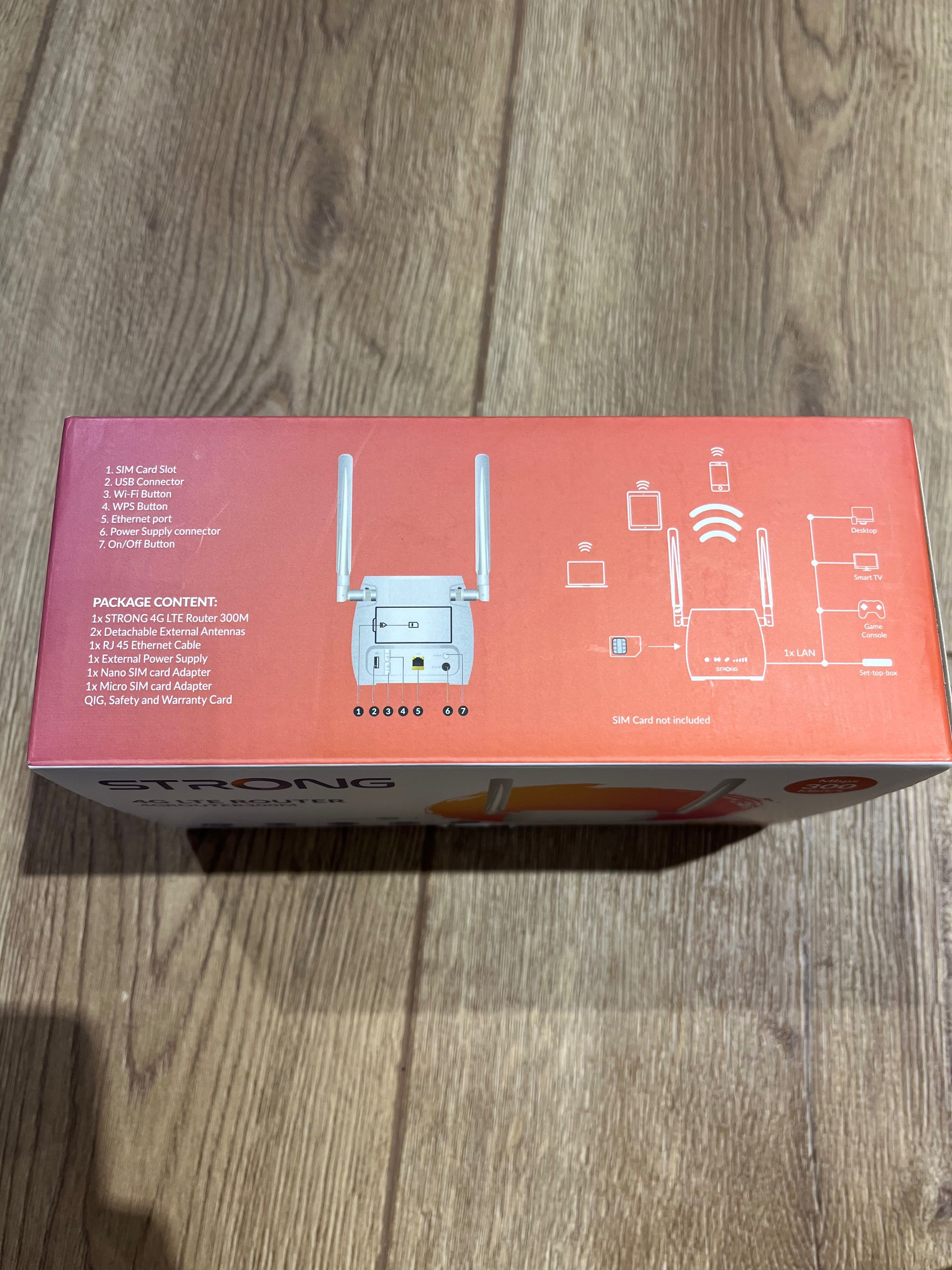 4G LTE WIFI роутер 300mb STRONG