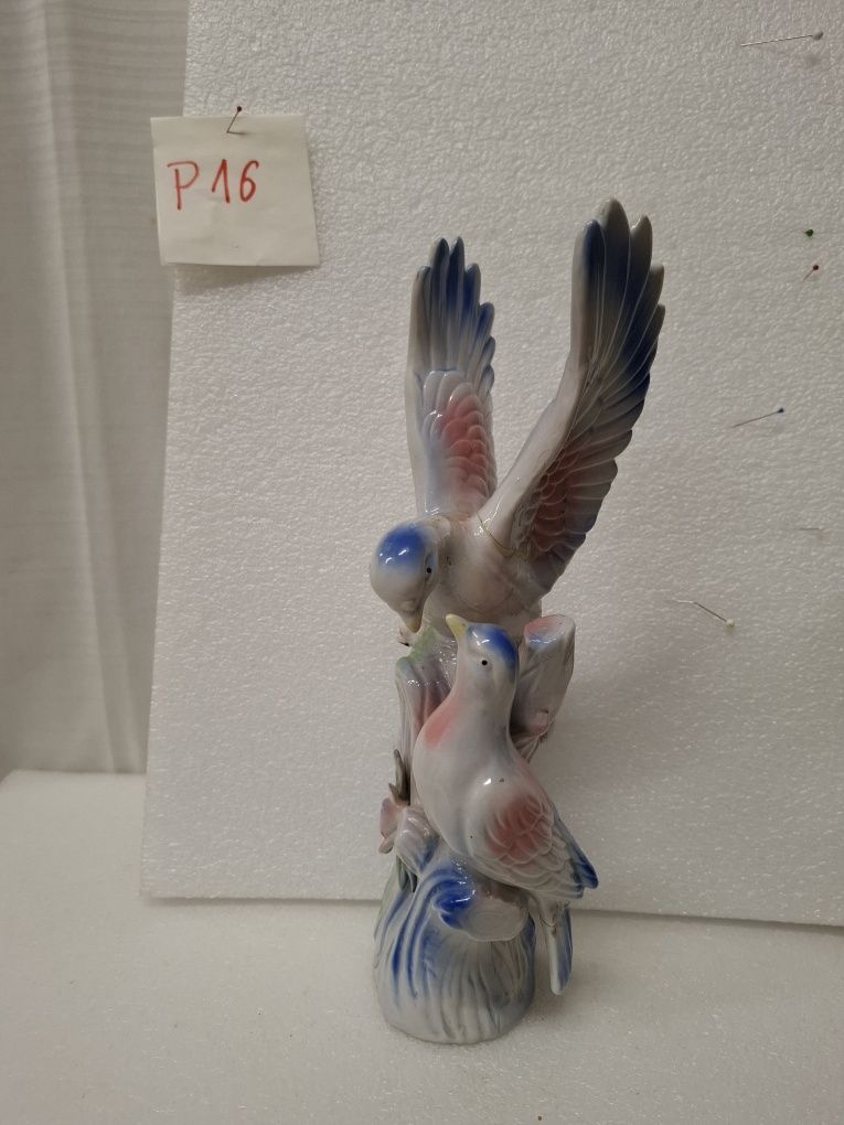 Gołębie figurka porcelanowa vintage