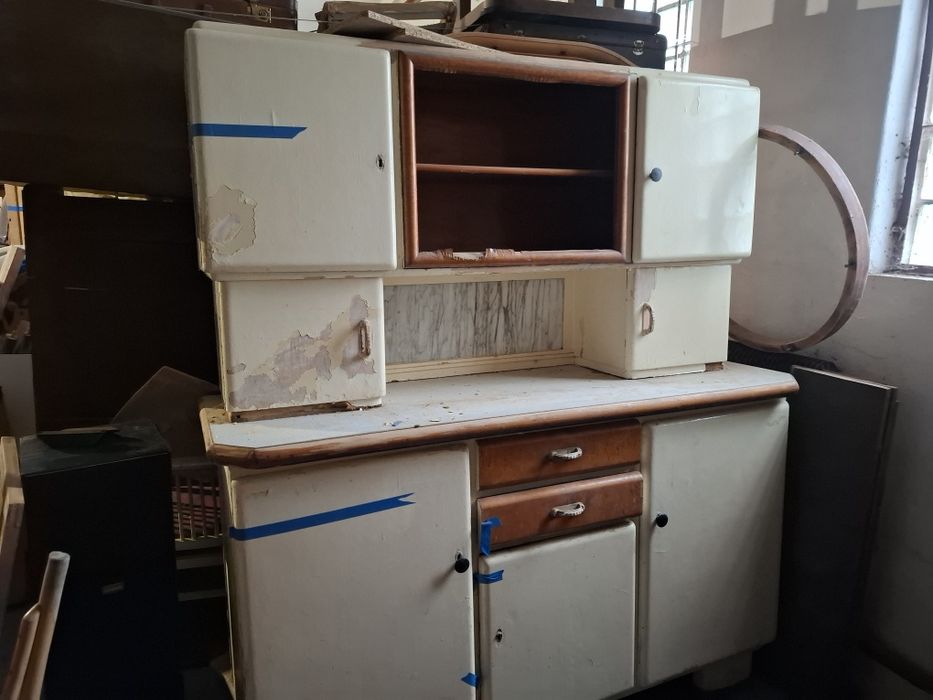 Kredens kuchenny prl-WŁASNA ARANŻACJA