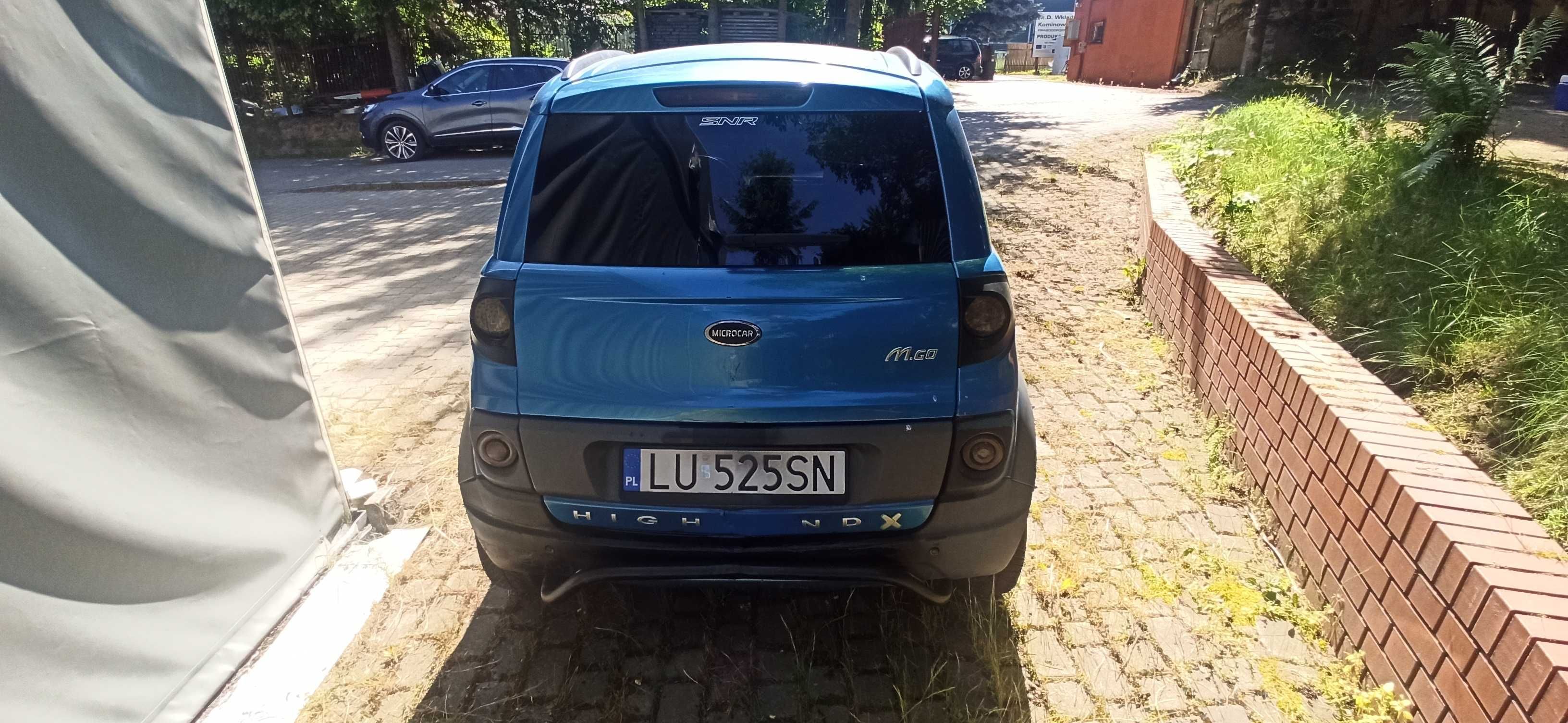 Microcar Mgo 2018r 6kw L6e Zarejestrowany Ubezpieczony Gotowy do jazdy