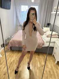 Sukienka lila fiolet Missguided M